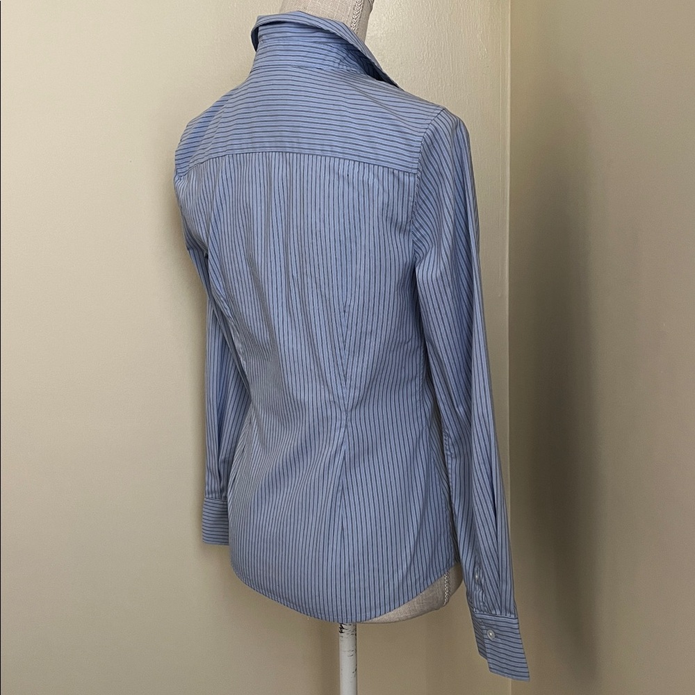 Banana Republic Light Blue Striped Shirt - Picture 13 of 15